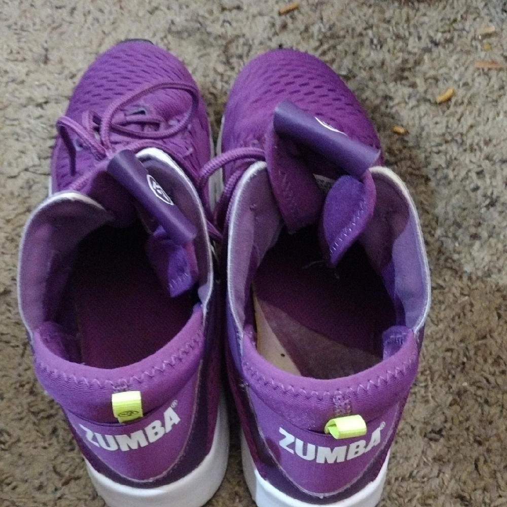 Zumba Fitness Purple Dance Sneakers